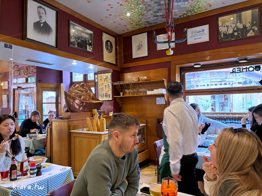 【比利時布魯塞爾美食】Chez Léon百年淡菜餐廳開箱！
