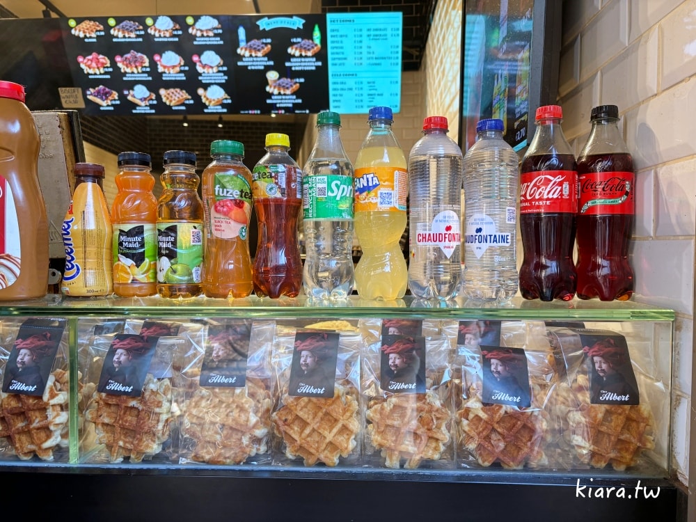 比利時必吃甜點｜Chez Albert 比利時鬆餅（Waffles）