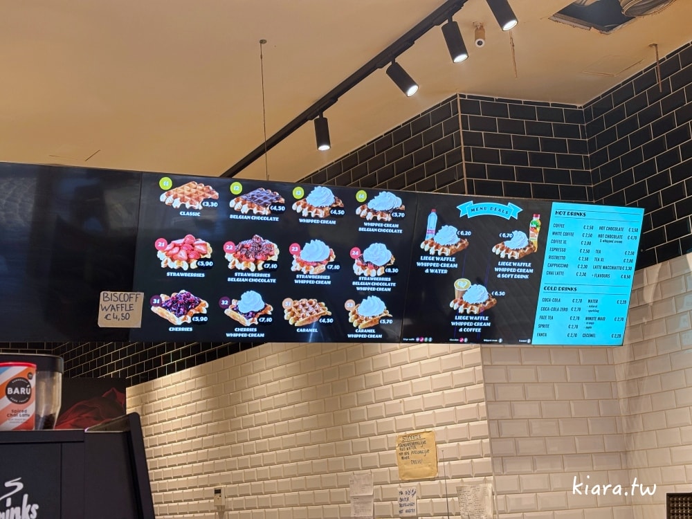 比利時必吃甜點｜Chez Albert 比利時鬆餅（Waffles）