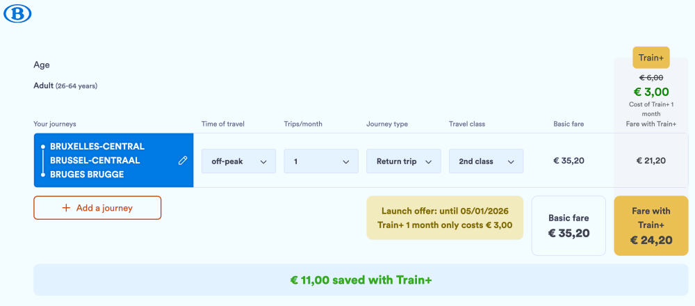 【比利時 SNCB 火車攻略】比利時國鐵怎麼搭?購票方式、優惠票種、自由行必看整理 - 第4張圖 【比利時 SNCB 火車攻略】比利時國鐵怎麼搭?購票方式、優惠票種、自由行必看整理