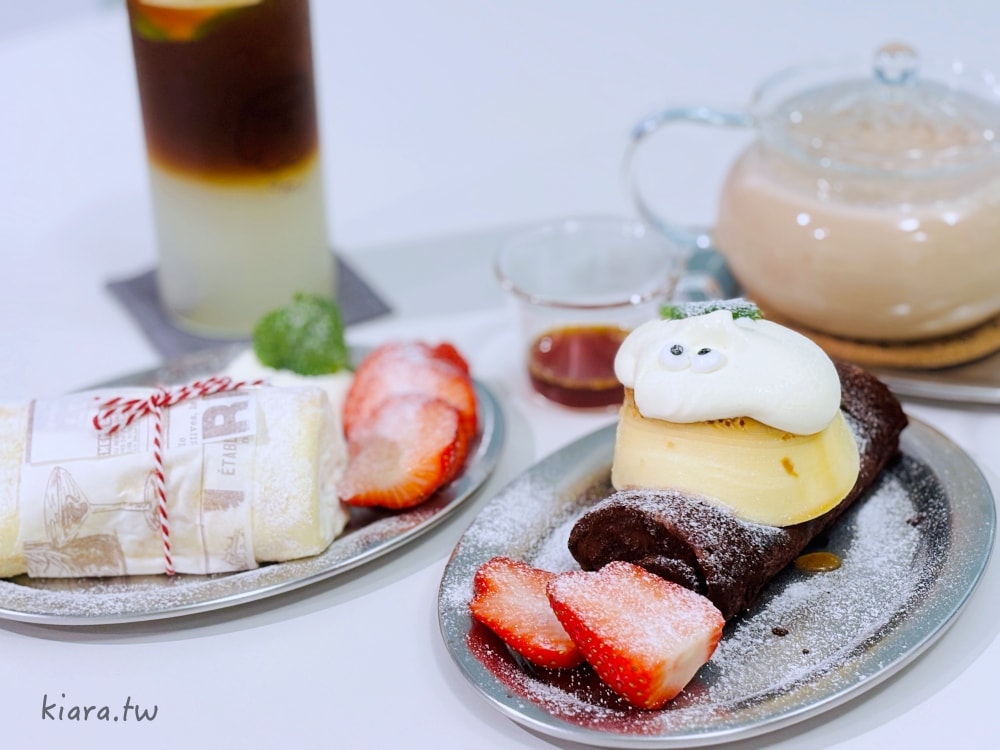 【台北咖啡廳推薦】珈啡部 Coffee & Co.｜隱身中山區的極簡工業風，必點「蝸牛毛巾卷」，寵物友善、不限時咖啡廳