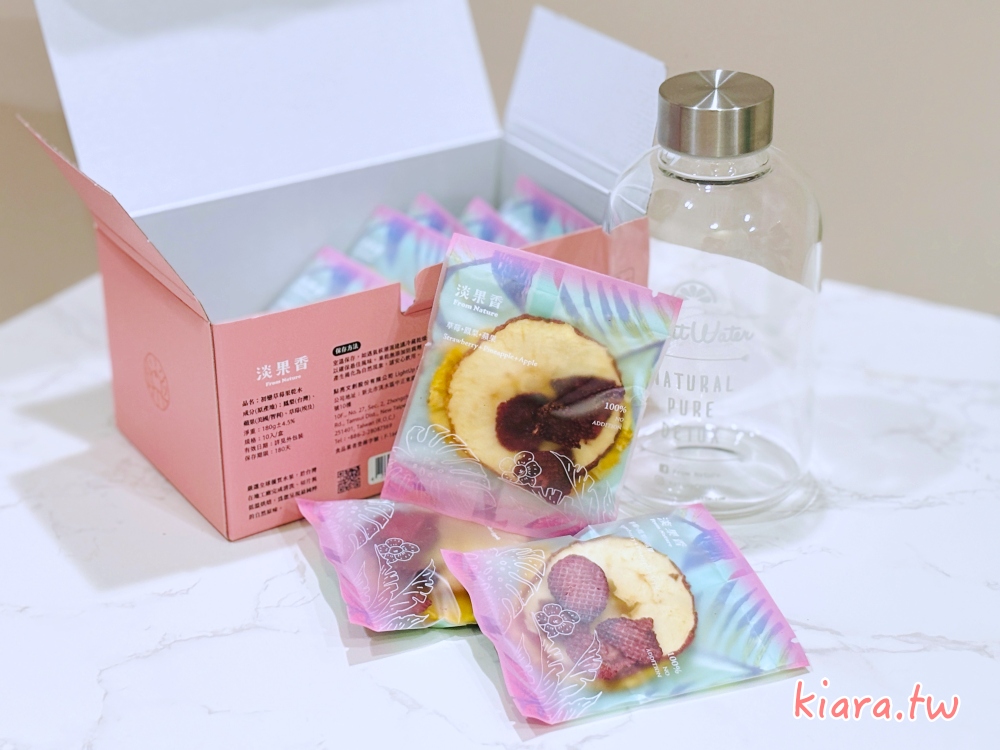 淡果香果乾水|健康補水神器!初戀草莓口味、胖胖玻璃瓶與冷熱泡方式分享 - 第2張圖 淡果香果乾水|健康補水神器!初戀草莓口味、胖胖玻璃瓶與冷熱泡方式分享